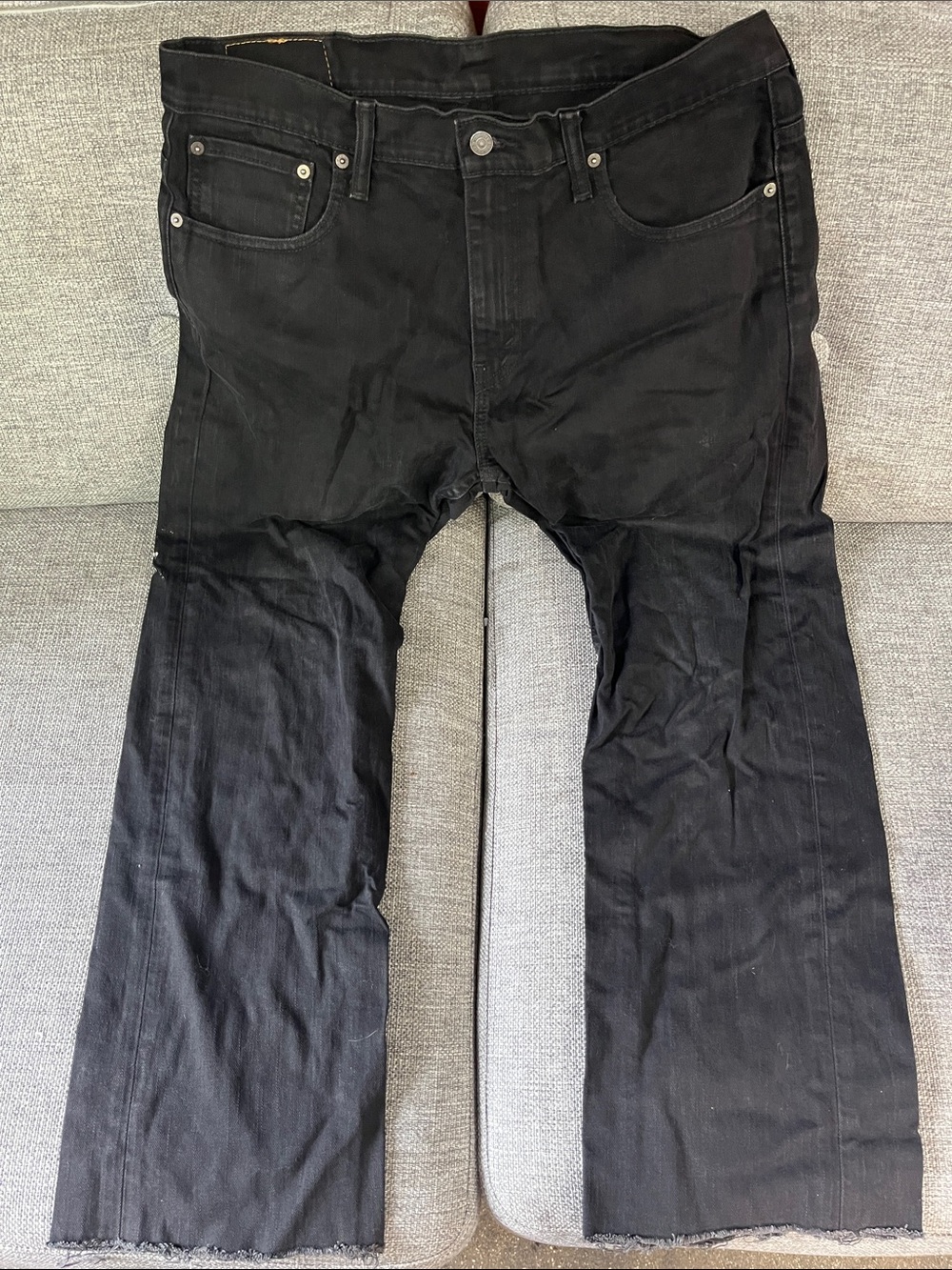 Levi's Men's Straight Black Jeans